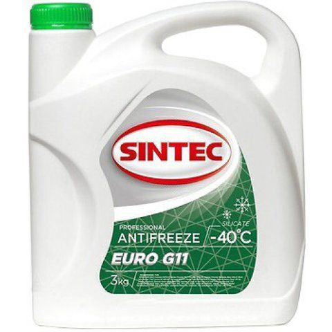 Готовый антифриз Sintec EURO G11 зеленый -40 &deg;C фото