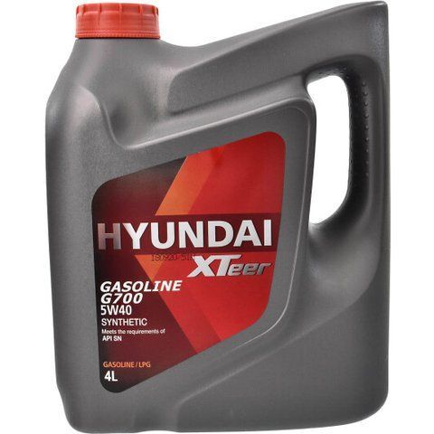Hyundai XTeer Gasoline G700 5W-40 4 л, (1041136) моторна олива фото