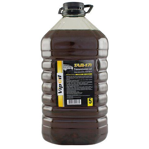 VIPOIL ТАД-17і GL-5 85W-90, 5 л разлив (372583ПЕ) трансмиссионное масло фото