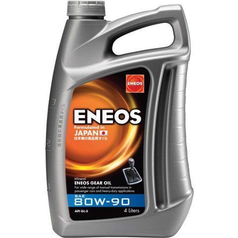 Eneos Gear Oil GL-5 80W-90, 4 л (EU0090301N) напівсинтетична трансмісійна олива фото
