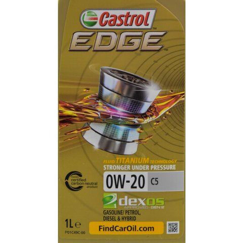 Castrol EDGE C5 0W-20 1 л, (15CC94) моторное масло фото