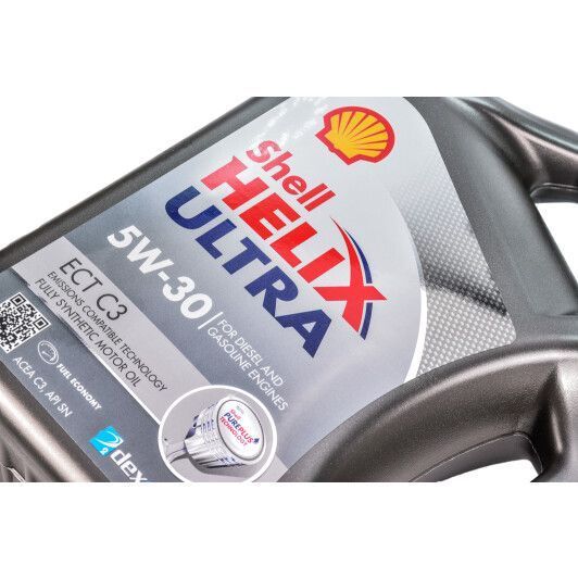 Shell Helix Ultra ECT C3 5W-30 4 л, (550042826) моторна олива фото