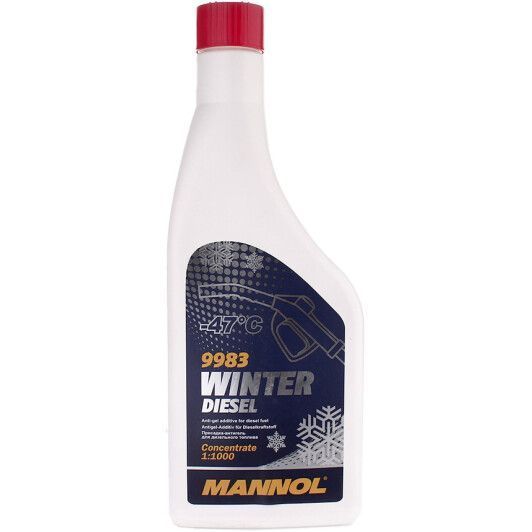 Mannol Winter Diesel, 1000 мл (9983) антигель фото