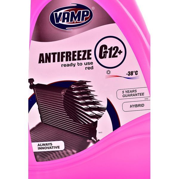 Готовый антифриз VAMP красный -38 &deg;C фото