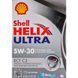 Shell Helix Ultra ECT C3 5W-30 4 л, (550042826) моторна олива 550042826 фото 2