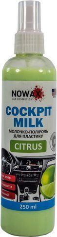 Полироль для салона Nowax Cockpit Milk цитрус 250 мл NX25226 фото