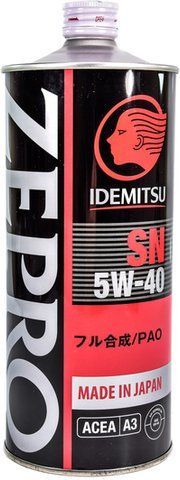Idemitsu Zepro Racing 5W-40, 1 л (3585054) моторное масло фото
