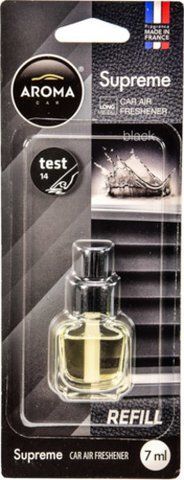 Ароматизатор Aroma Car Supreme Refill Black 7 мл фото