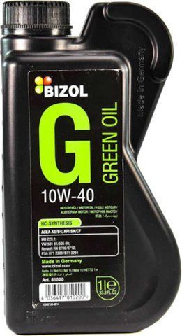 Bizol Green Oil 10W-40 1 л, (81020) моторное масло фото