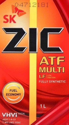 ZIC Multi LF, 1 л (132665) синтетическое трансмиссионное масло фото