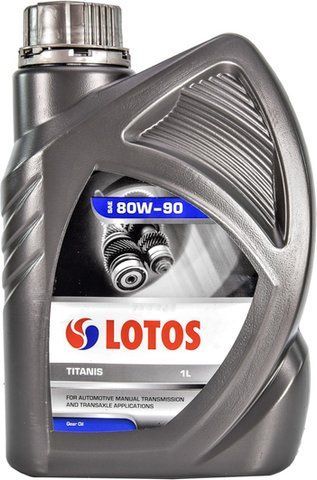 LOTOS Titanis GL-5 80W-90, 1 л мінеральна трансмісійна олива фото