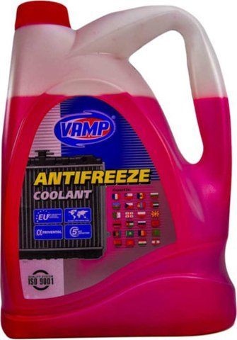 Готовый антифриз VAMP красный -38 &deg;C фото