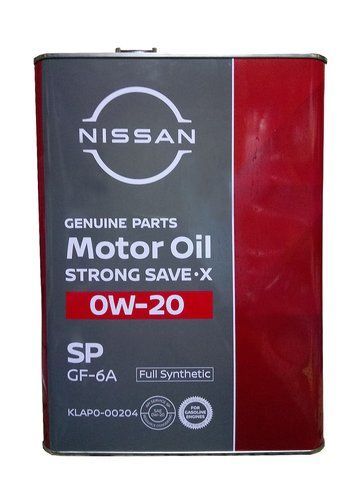 Nissan Strong Save X 0W-20 4 л, (klan000204) моторна олива фото