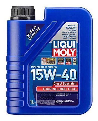 Liqui Moly Touring High Tech Diesel Specialoil 15W-40, 1 л (1936) моторное масло фото
