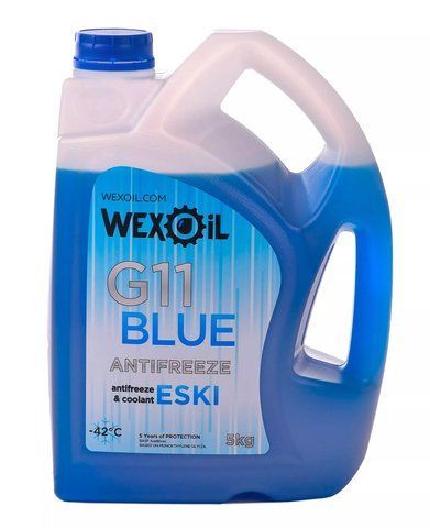 Wexoil Eski G11 -40&deg;C синій, 5 л (9464) готовий антифриз фото