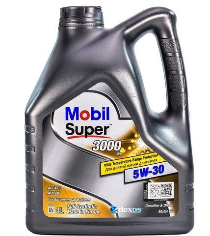 Mobil Super 3000 XE 5W-30 4 л, (153018) моторна олива фото