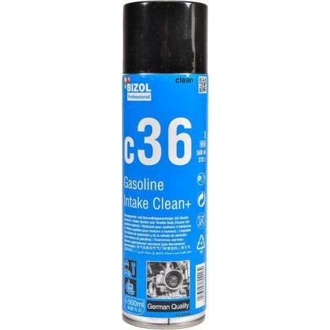 Bizol Gasoline Intake Clean+ C36, 500 мл (B80016) очищувач карбюратора фото