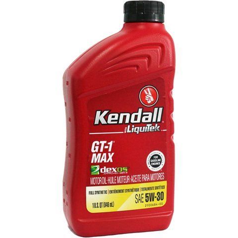 Kendall GT-1 Max Full Synthetic 5W-30, 0,946 л (1086393) моторна олива фото