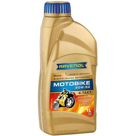 Ravenol Motobike 20W-50, 1 л (1173122001) моторна олива 4T фото