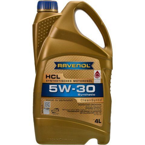 Ravenol HCL 5W-30 4 л, (1111118004) моторное масло фото
