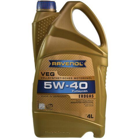 Ravenol VEG 5W-40 4 л, (11311004) моторное масло фото