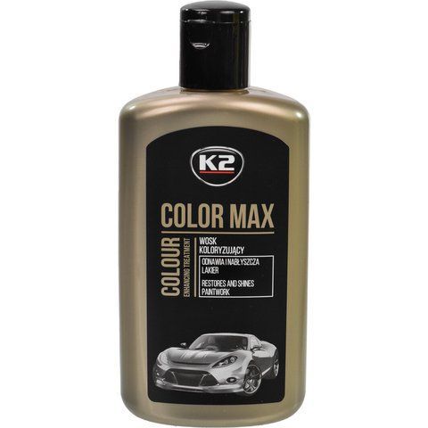 K2 Color Max (Black) чорний, 250 мл (K020CAN) кольоровий поліроль для кузова фото