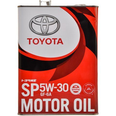 Toyota SP/GF-6A 5W-30 4 л, (0888013705) моторное масло фото