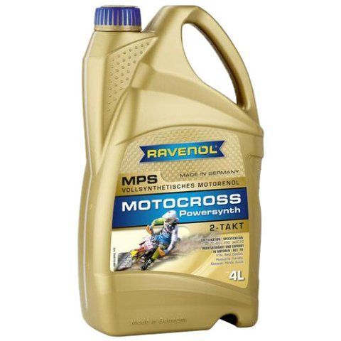 Ravenol MPS Motocross Powersynth, 4 л (1144110004) моторное масло 2T фото