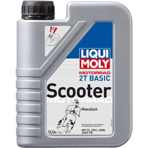 Liqui Moly Motorbike Basic Scooter Street, 1 л (8068) моторное масло 2T фото