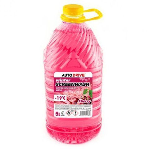 Auto Drive Winter Screen Wash Cherry зимний -19&deg;С, 5 л (AD0142) омыватель стекла фото
