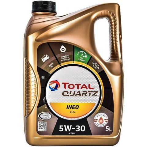 Total Quartz Ineo ECS 5W-30 5 л, (216634) моторное масло фото