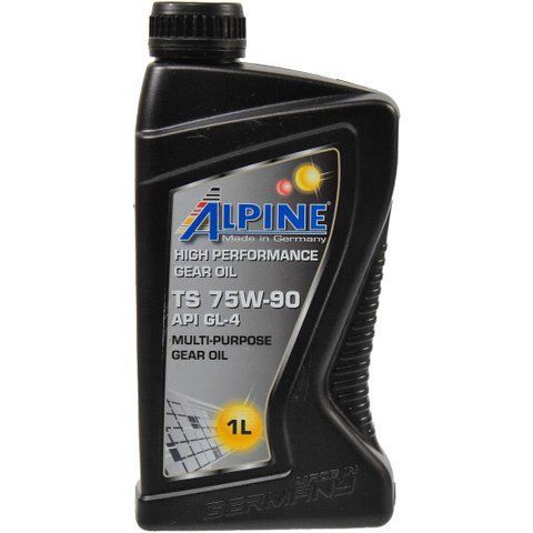 Alpine High Performance Gear Oil GL-4 75W-90, 1 л (15251) полусинтетическое трансмиссионное масло фото