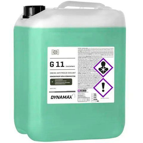 Dynamax Cool AL G11 зеленый, 10 л (503314) концентрат антифриза фото