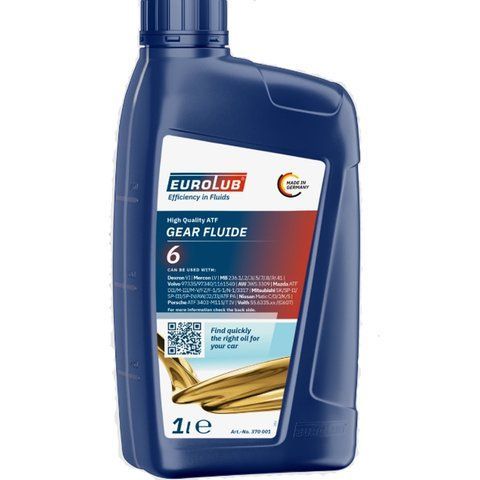 EuroLub Gear Fluide 6, 1 л (370001) полусинтетическое трансмиссионное масло фото