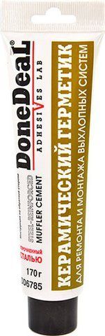 DoneDeal Steel-Reinforced Muffler Cement сірий герметик, 170 мл (DD6785) фото