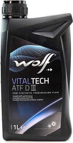 Wolf Vitaltech ATF DIII, 1 л (8305306) полусинтетическое трансмиссионное масло фото