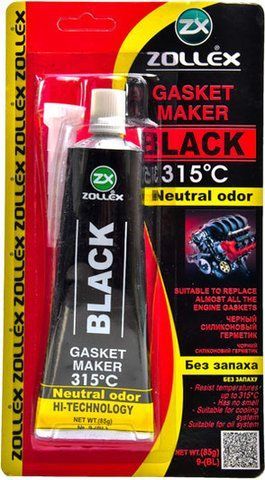 Zollex Gasket Maker черный формирователь прокладок, 85 мл (9BL) фото
