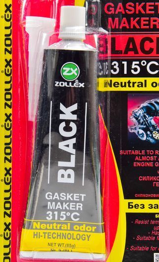Zollex Gasket Maker черный формирователь прокладок, 85 мл (9BL) фото