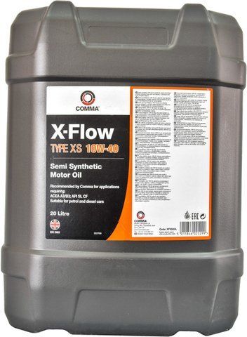 Comma X-Flow Type XS 10W-40 20 л, (XFXS20L) моторна олива фото