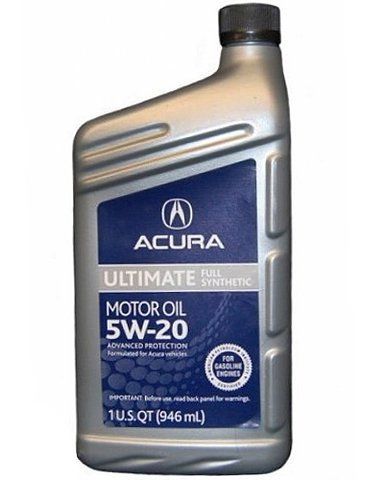 Acura Ultimate Full Synthetic, 5W-20, 0,946 л (087989142) моторна олива фото