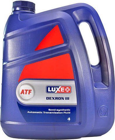 Luxe ATF Dexron III, 4 л (566) напівсинтетична трансмісійна олива фото