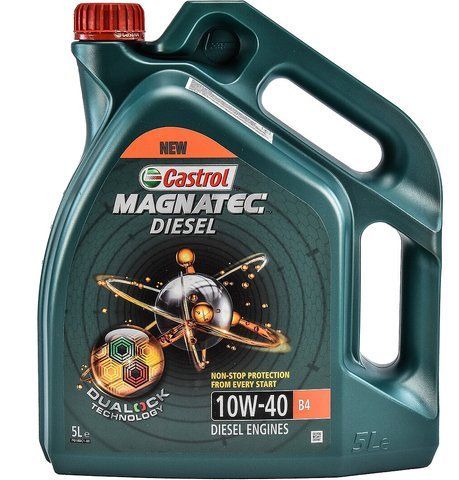 Castrol Magnatec Diesel B4 10W-40 5 л, (CASMAGND10W40B45L) моторное масло фото
