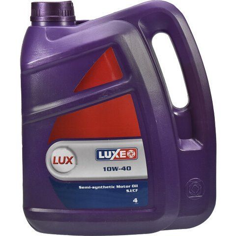Luxe Lux 10W-40 4 л, (LUXELUX4L) моторное масло фото