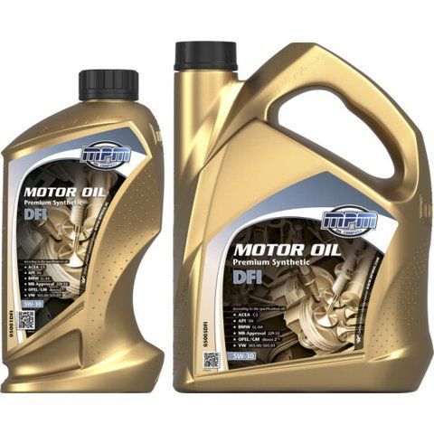 MPM Premium Synthetic DFI 5W-30 1 л, (05001DFI) моторное масло фото