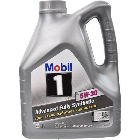 Mobil 1 X1 5W-30 4 л, (152721) моторна олива фото