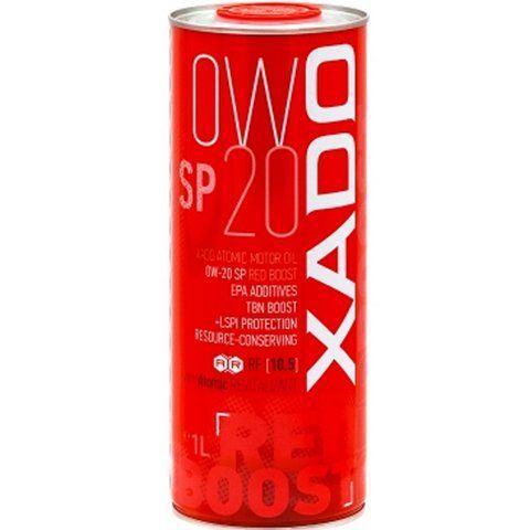 XADO Atomic Oil 0W-20 SP Red Boost, 1 л (XA24194) моторна олива фото