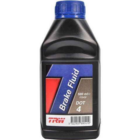 TRW DOT 4, 0,5 л (PFB450) тормозная жидкость пластиковая тара фото