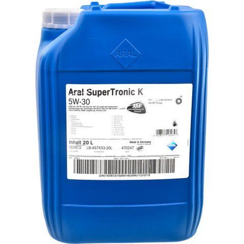Aral SuperTronic K 5W-30, 20 л (15DBC5) моторна олива фото