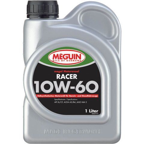 Meguin Racer 10W-60 1 л, (6524) моторна олива фото