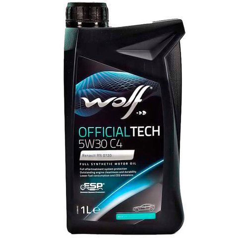 Wolf Officialtech C4 5W-30, 1 л (8308314) моторное масло фото